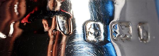 Three pairs of pepper casters.